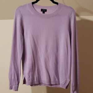 In perfect condition jcrew lavender 100% cashmere